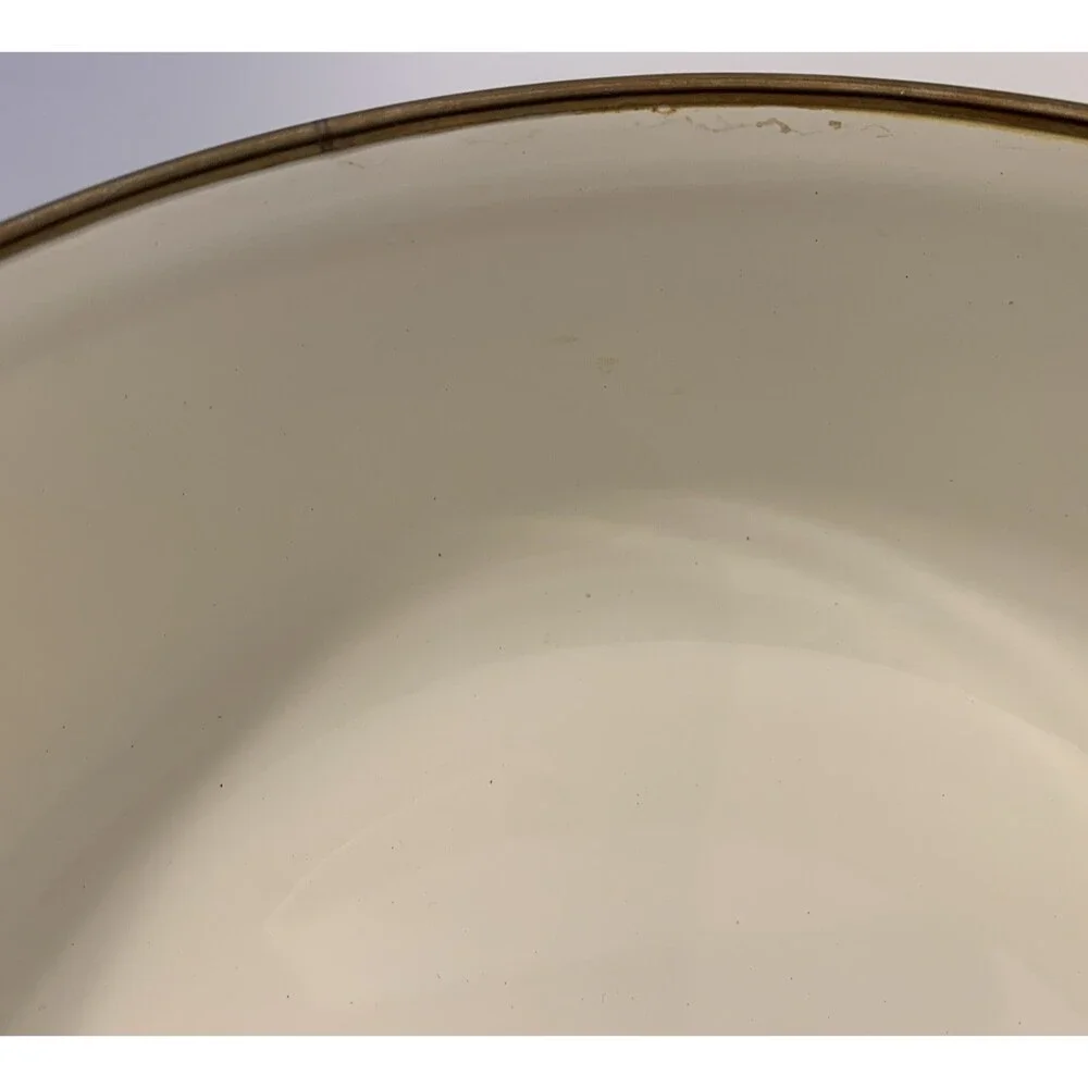 Cornucopia Enamelware Fruit Nesting Mixing Bowls Set Of 3 Enamel Metal